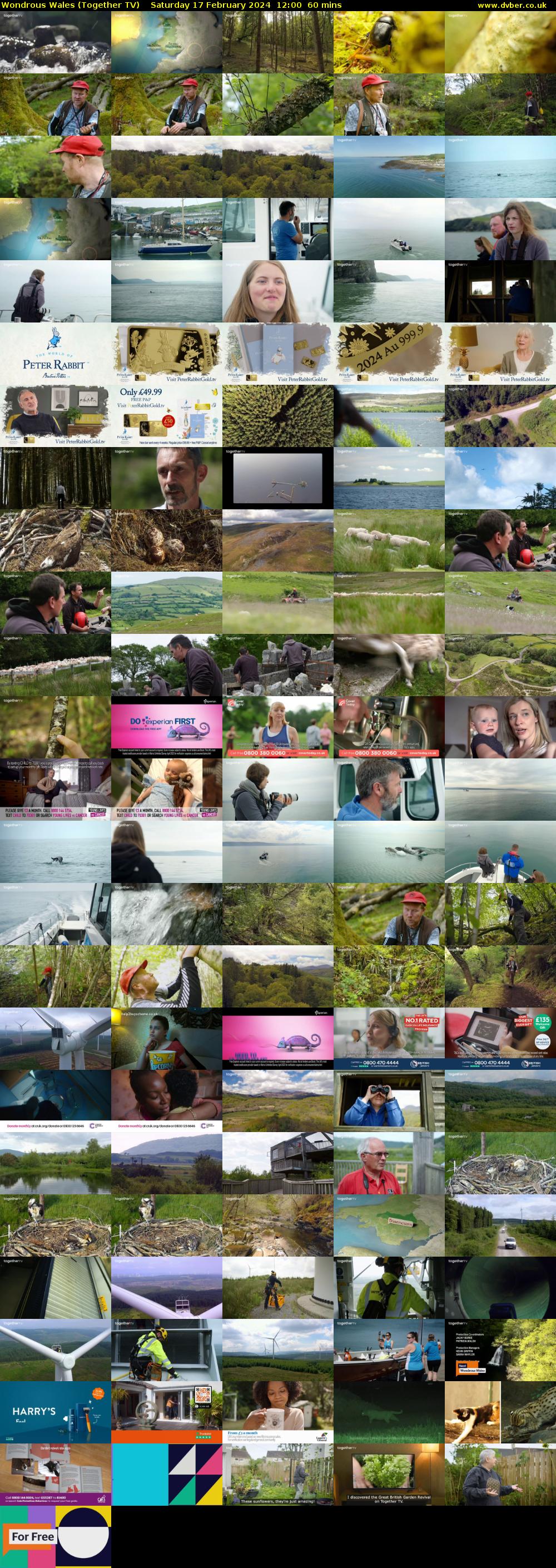 Wondrous Wales (Together TV) Saturday 17 February 2024 12:00 - 13:00