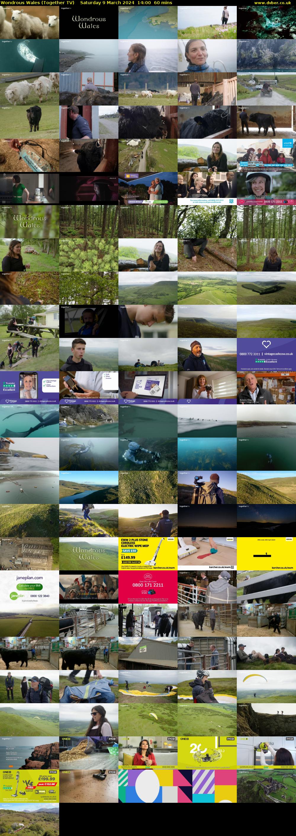 Wondrous Wales (Together TV) Saturday 9 March 2024 14:00 - 15:00
