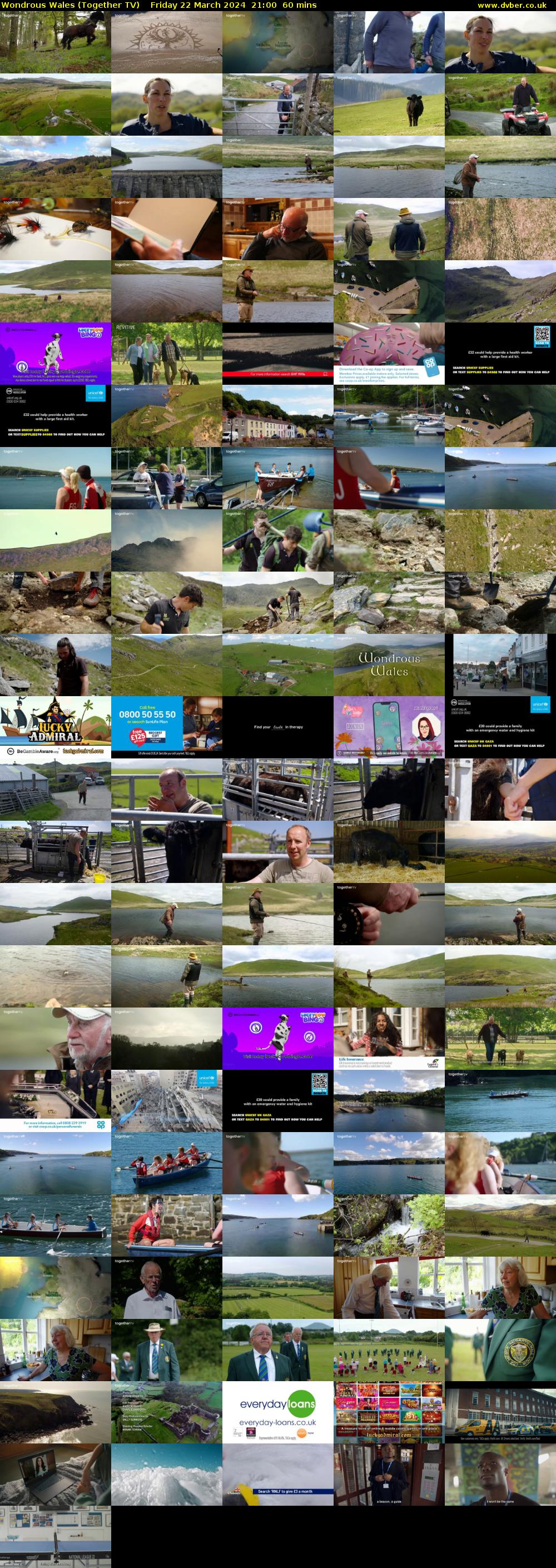 Wondrous Wales (Together TV) Friday 22 March 2024 21:00 - 22:00