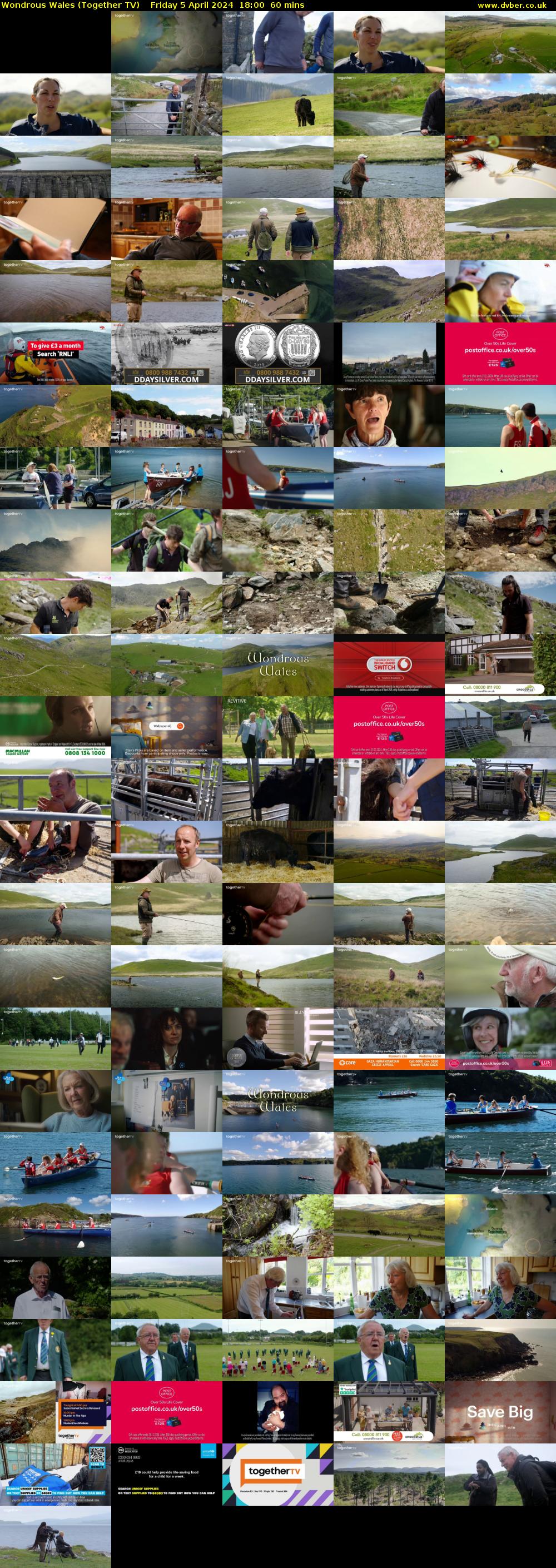 Wondrous Wales (Together TV) Friday 5 April 2024 18:00 - 19:00