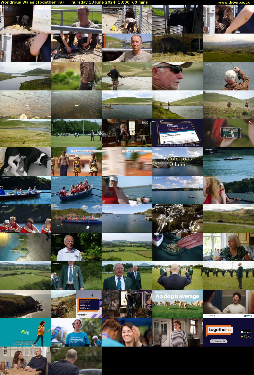 Wondrous Wales (Together TV) Thursday 13 June 2024 18:00 - 19:00