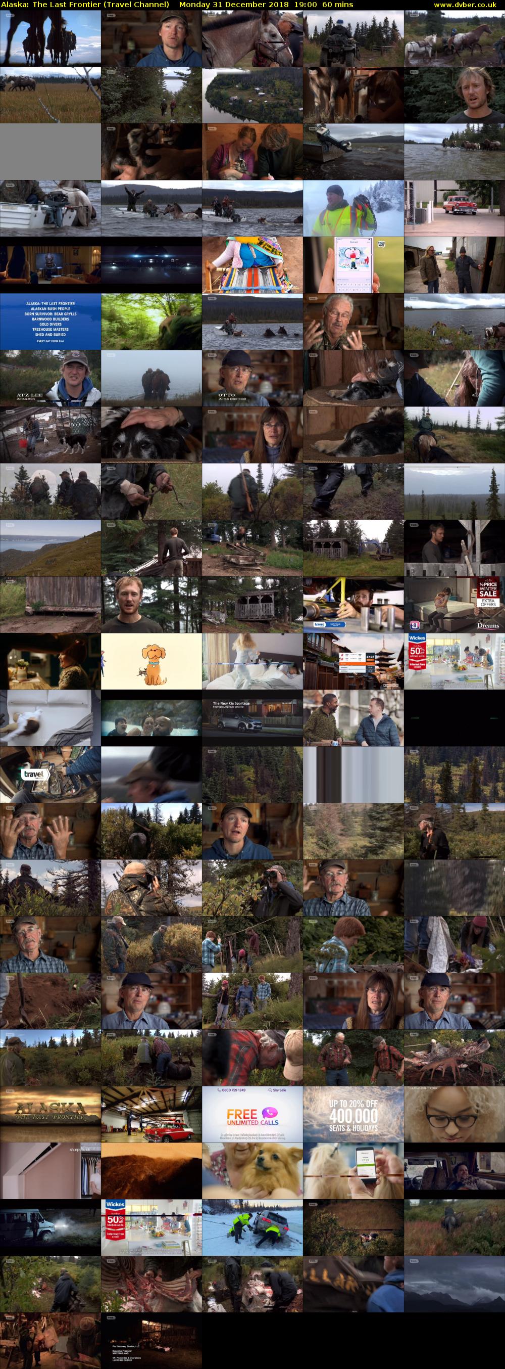 Alaska: The Last Frontier (Travel Channel) Monday 31 December 2018 19:00 - 20:00