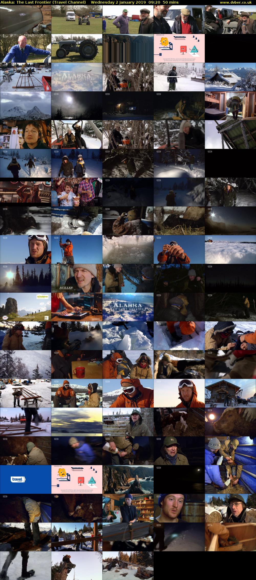 Alaska: The Last Frontier (Travel Channel) Wednesday 2 January 2019 09:20 - 10:10