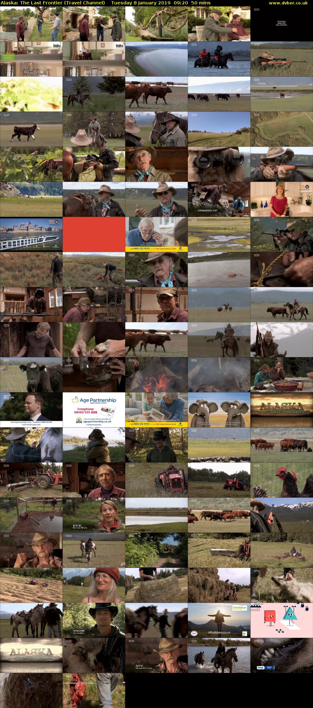 Alaska: The Last Frontier (Travel Channel) Tuesday 8 January 2019 09:20 - 10:10