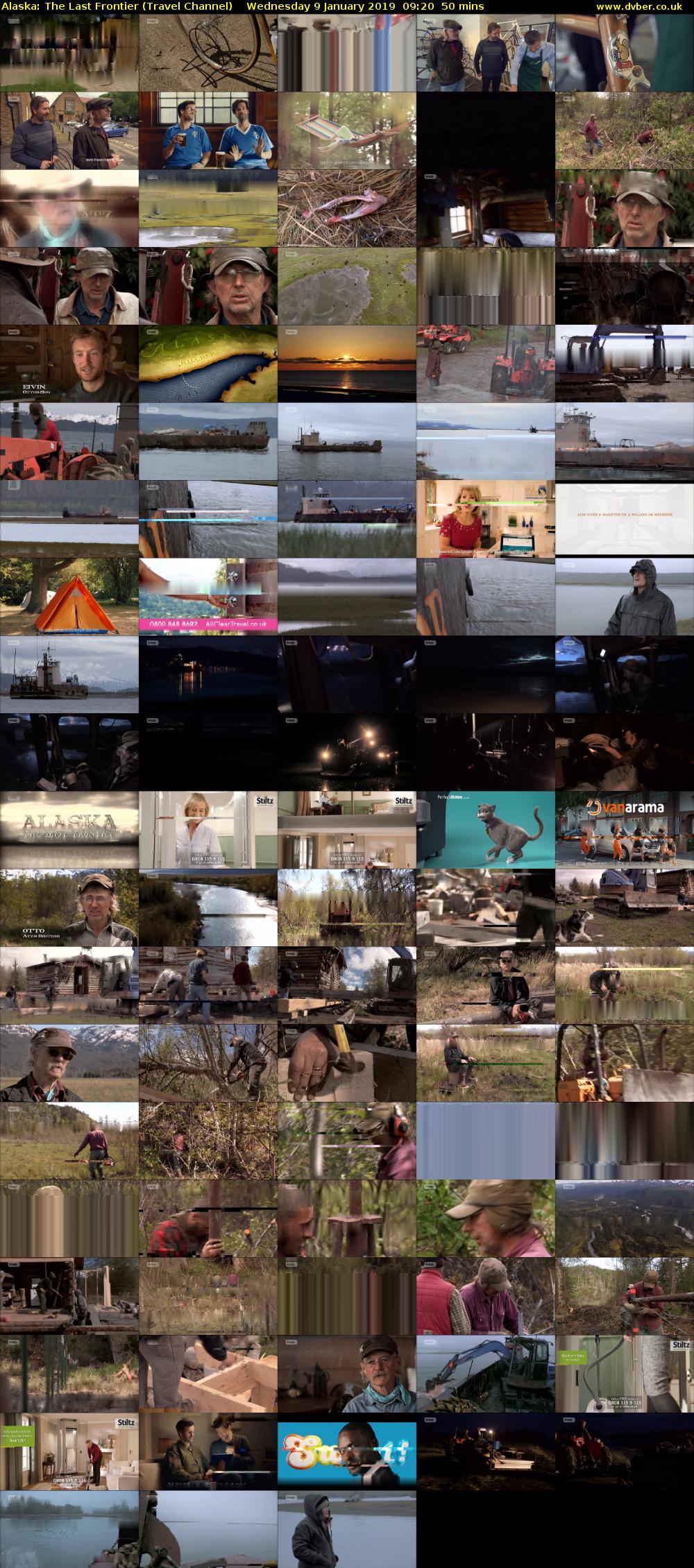 Alaska: The Last Frontier (Travel Channel) Wednesday 9 January 2019 09:20 - 10:10