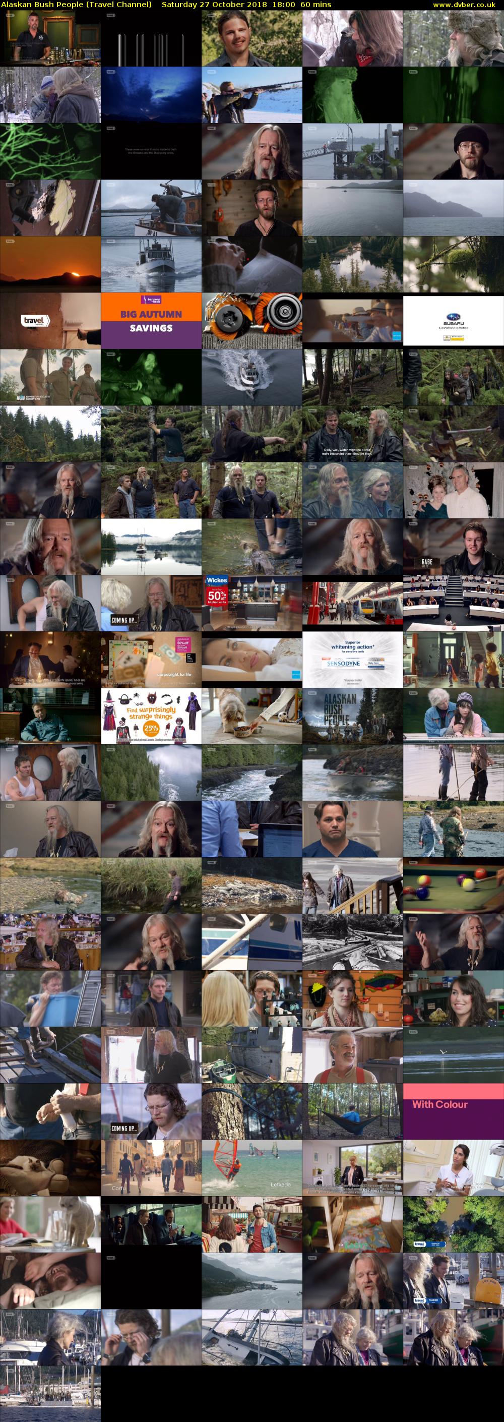 Alaskan Bush People (Travel Channel) Saturday 27 October 2018 18:00 - 19:00