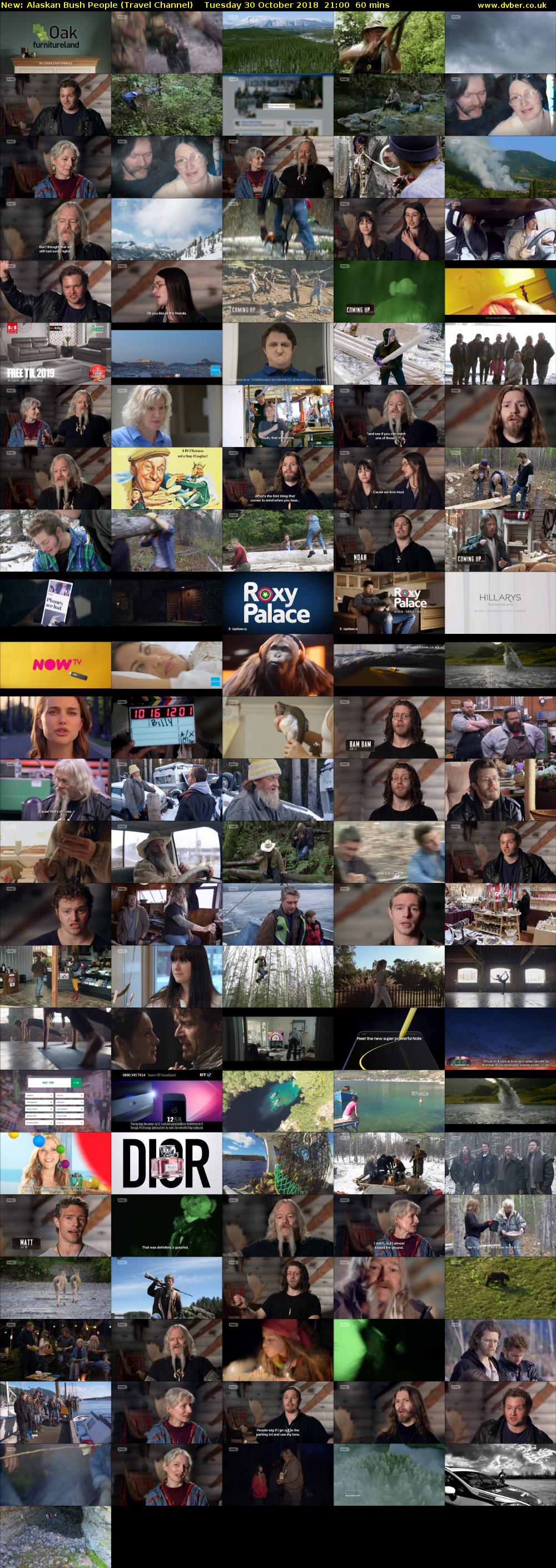 Alaskan Bush People (Travel Channel) Tuesday 30 October 2018 21:00 - 22:00