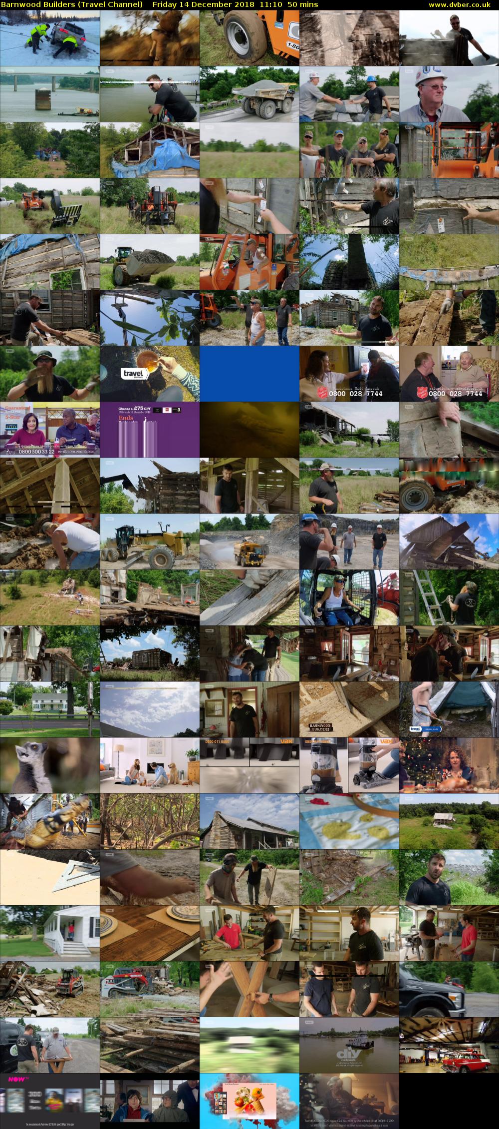 Barnwood Builders (Travel Channel) Friday 14 December 2018 11:10 - 12:00