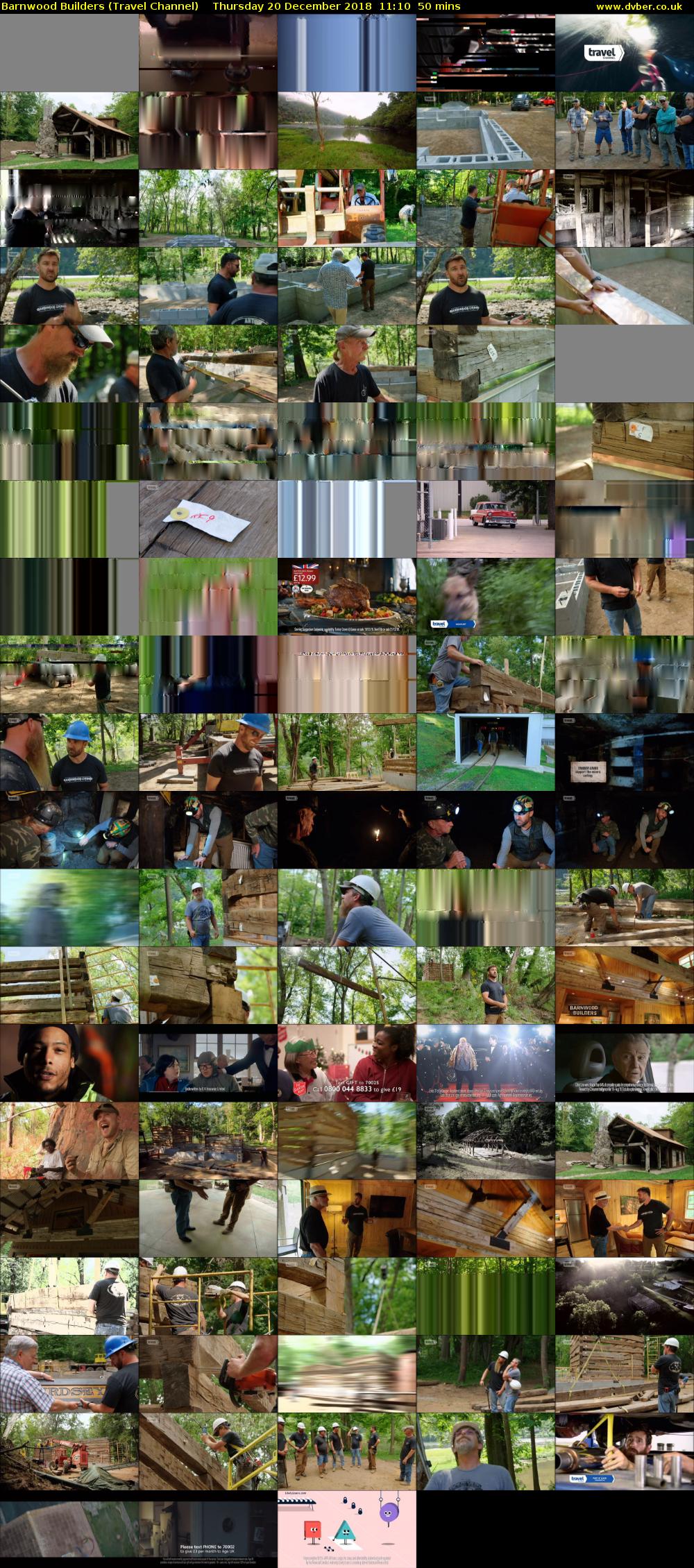Barnwood Builders (Travel Channel) Thursday 20 December 2018 11:10 - 12:00