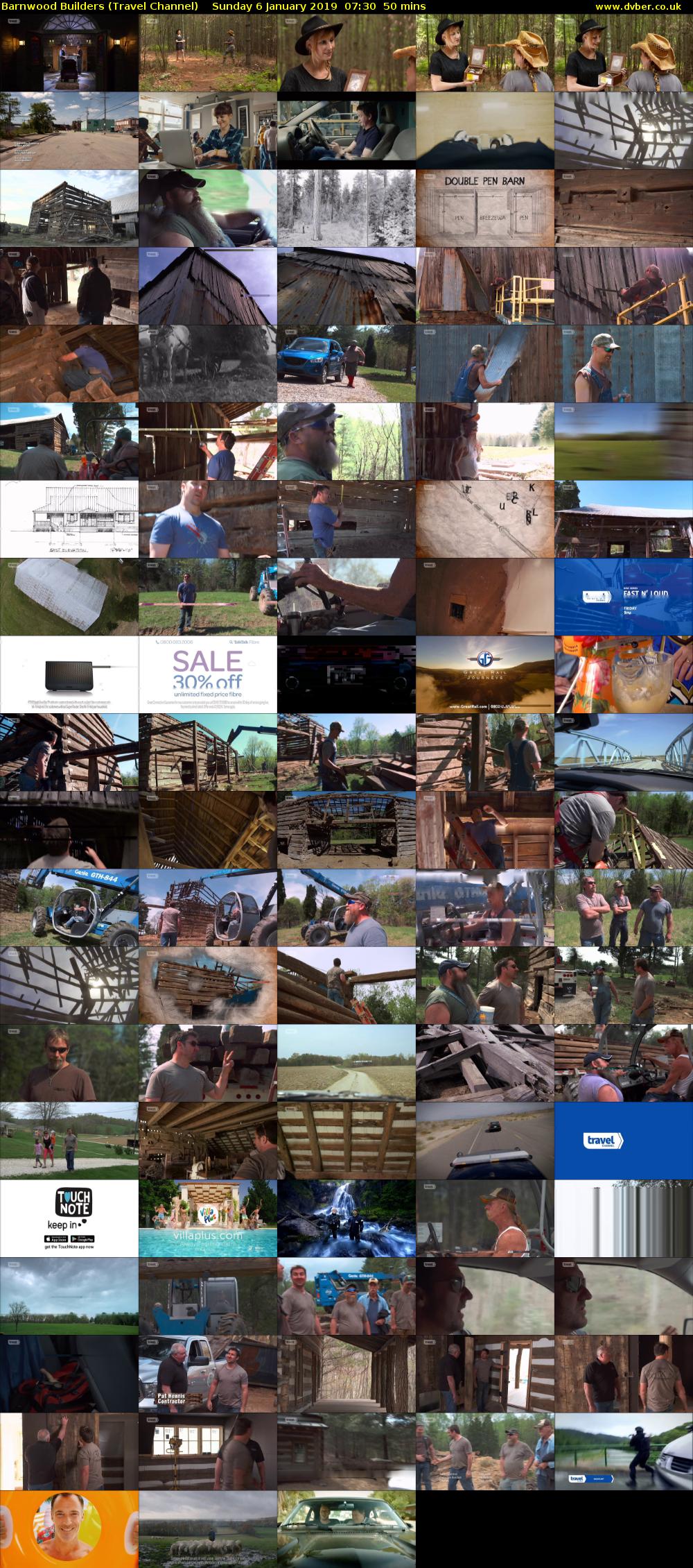 Barnwood Builders (Travel Channel) Sunday 6 January 2019 07:30 - 08:20