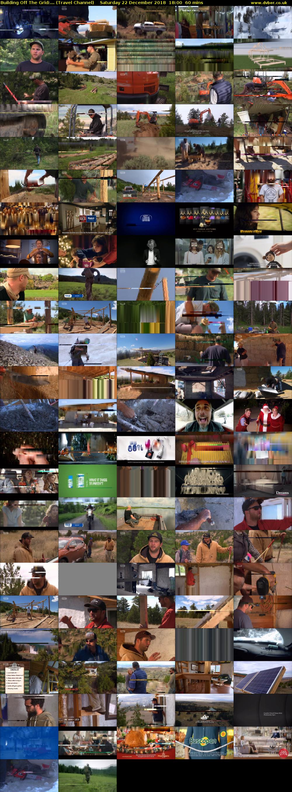 Building Off The Grid:... (Travel Channel) Saturday 22 December 2018 18:00 - 19:00