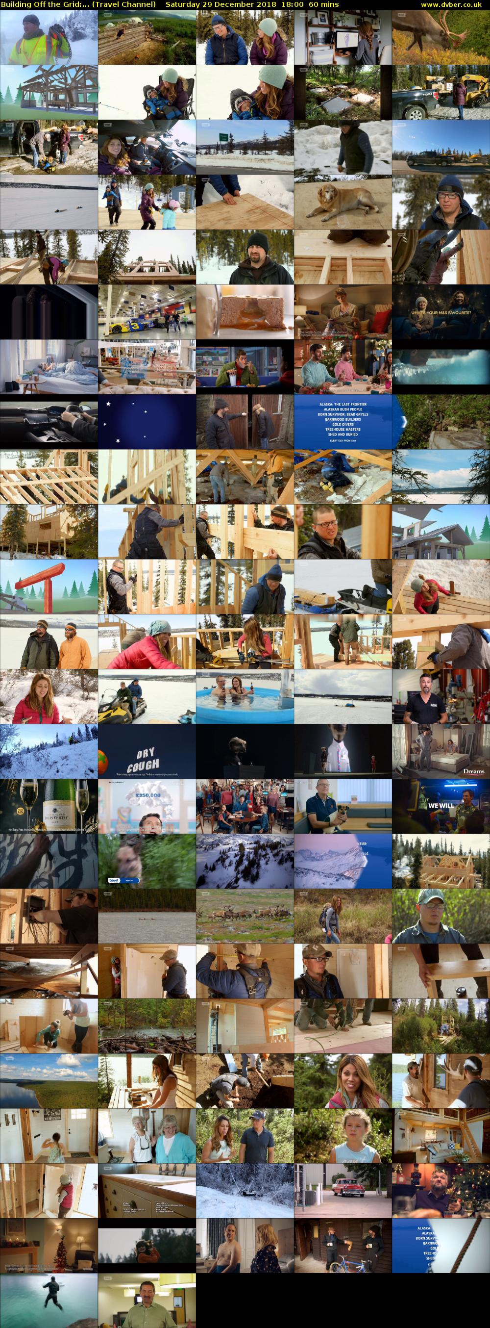 Building Off The Grid:... (Travel Channel) Saturday 29 December 2018 18:00 - 19:00