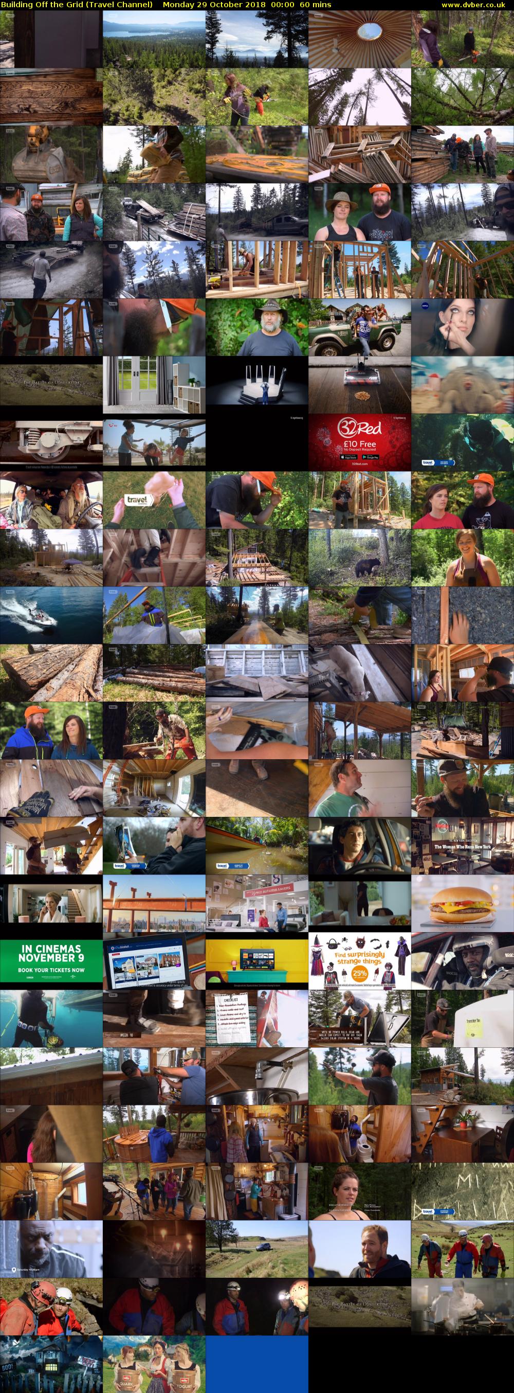 Building Off The Grid (Travel Channel) Monday 8 January 2021 09:00 - 01:00