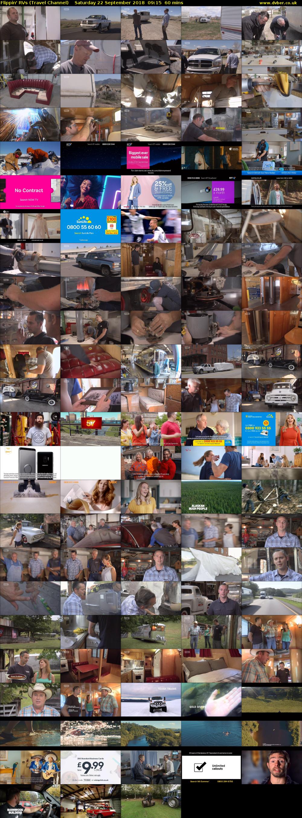 Flippin' RVs (Travel Channel) Saturday 22 September 2018 09:15 - 10:15
