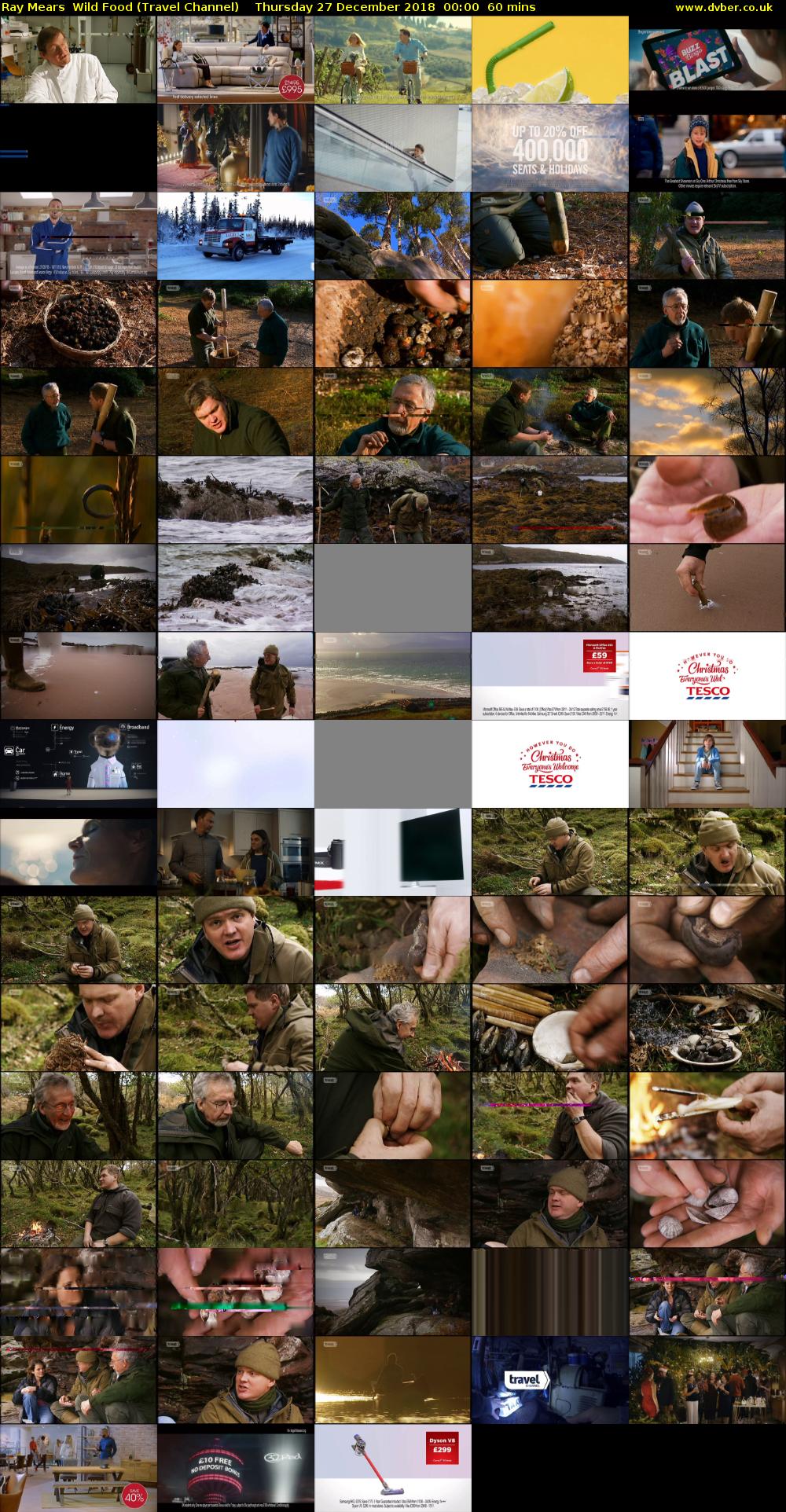 Ray Mears Wild Food (Travel Channel) Thursday 27 December 2018 00:00 - 01:00