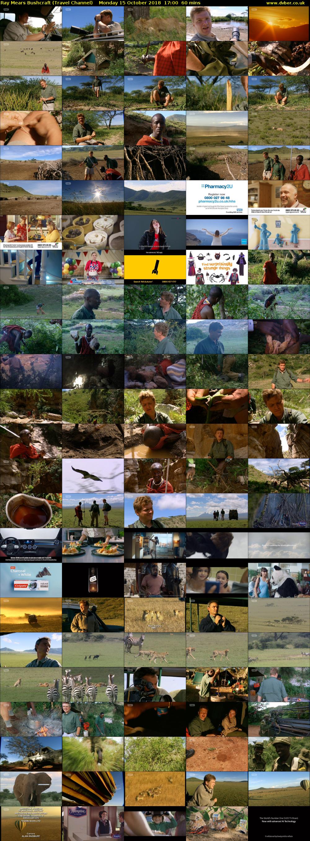 Ray Mears Bushcraft (Travel Channel) Monday 15 October 2018 17:00 - 18:00