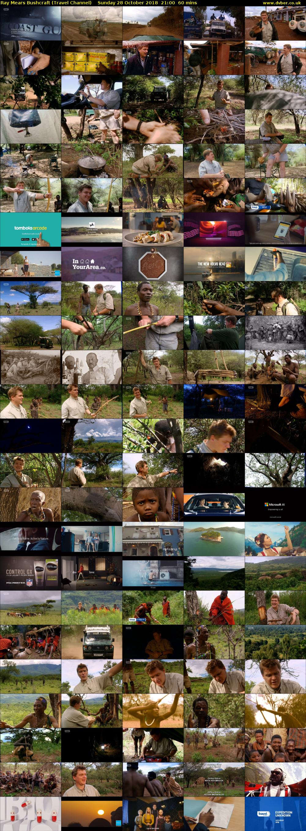 Ray Mears Bushcraft (Travel Channel) Sunday 28 October 2018 21:00 - 22:00