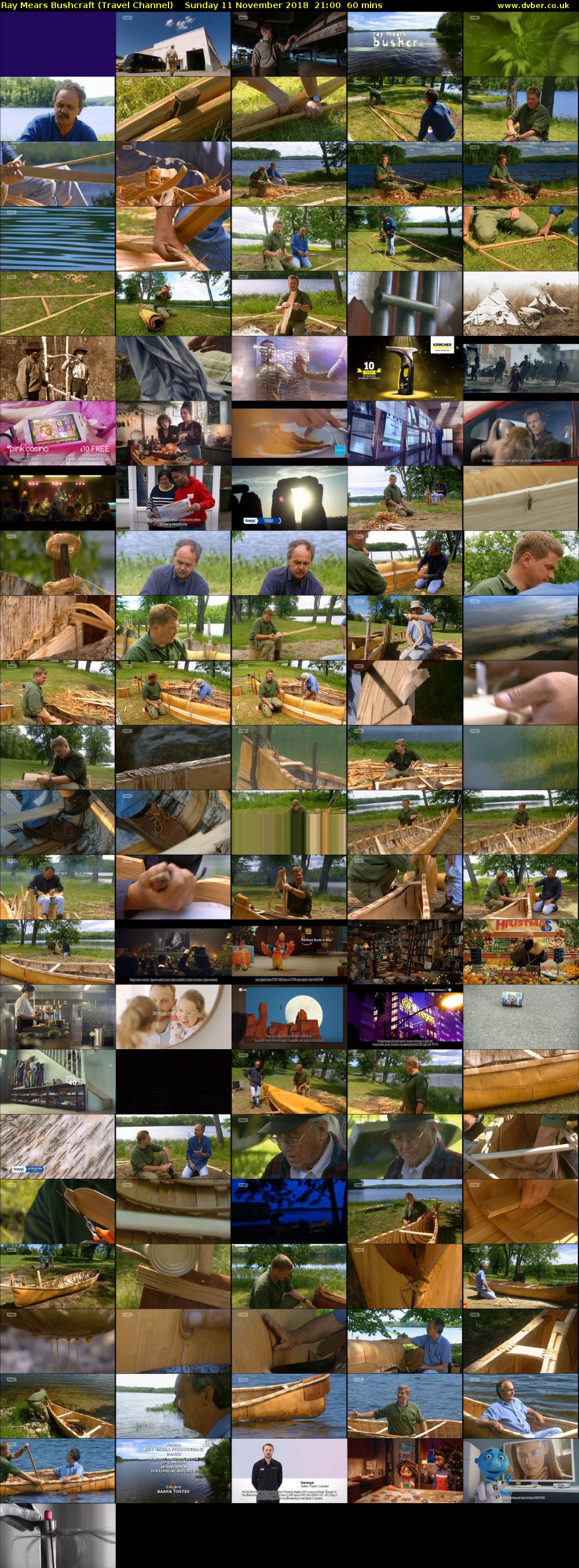 Ray Mears Bushcraft (Travel Channel) Sunday 11 November 2018 21:00 - 22:00