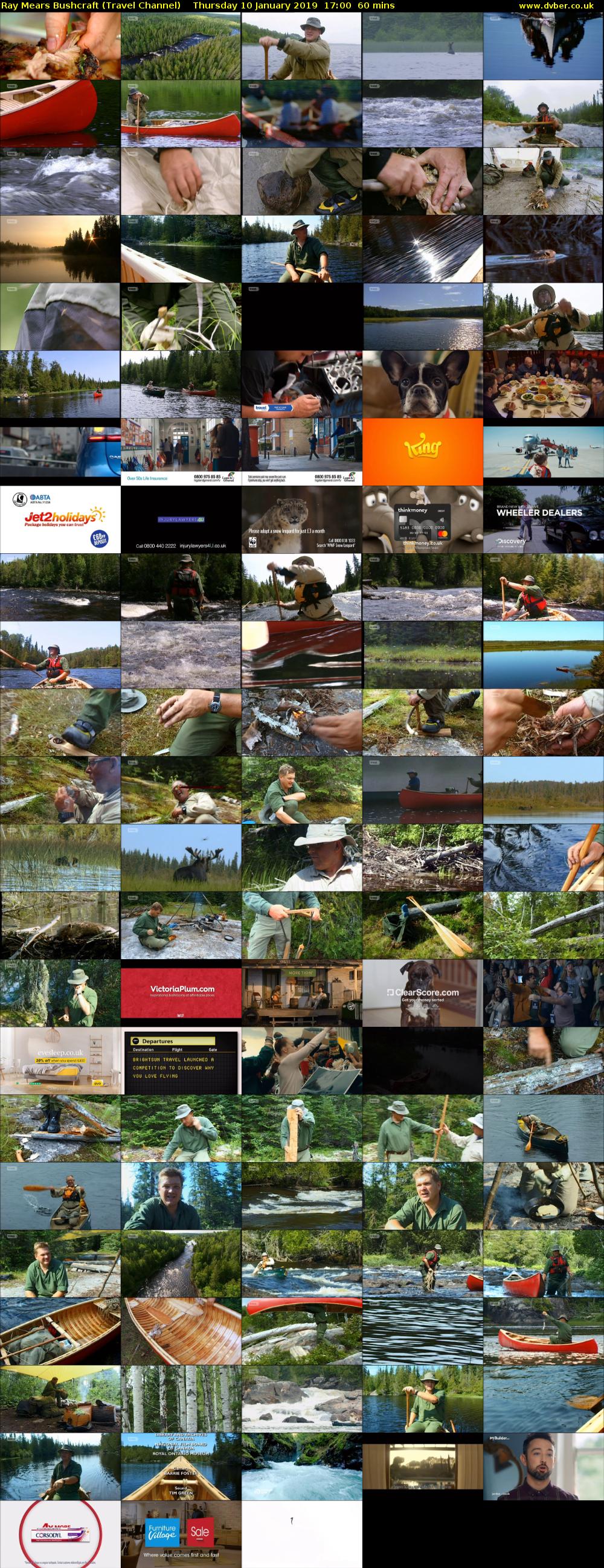 Ray Mears Bushcraft (Travel Channel) Thursday 10 January 2019 17:00 - 18:00