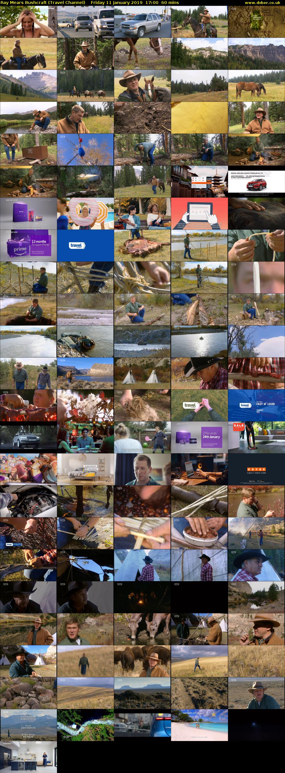 Ray Mears Bushcraft (Travel Channel) Friday 11 January 2019 17:00 - 18:00