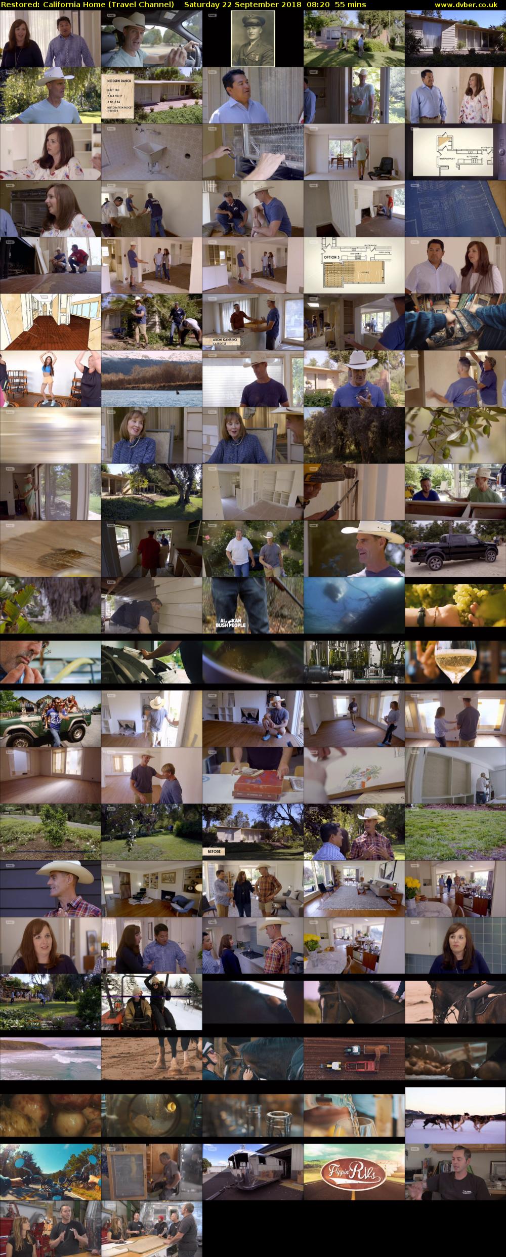 Restored: California Home (Travel Channel) Saturday 22 September 2018 08:20 - 09:15