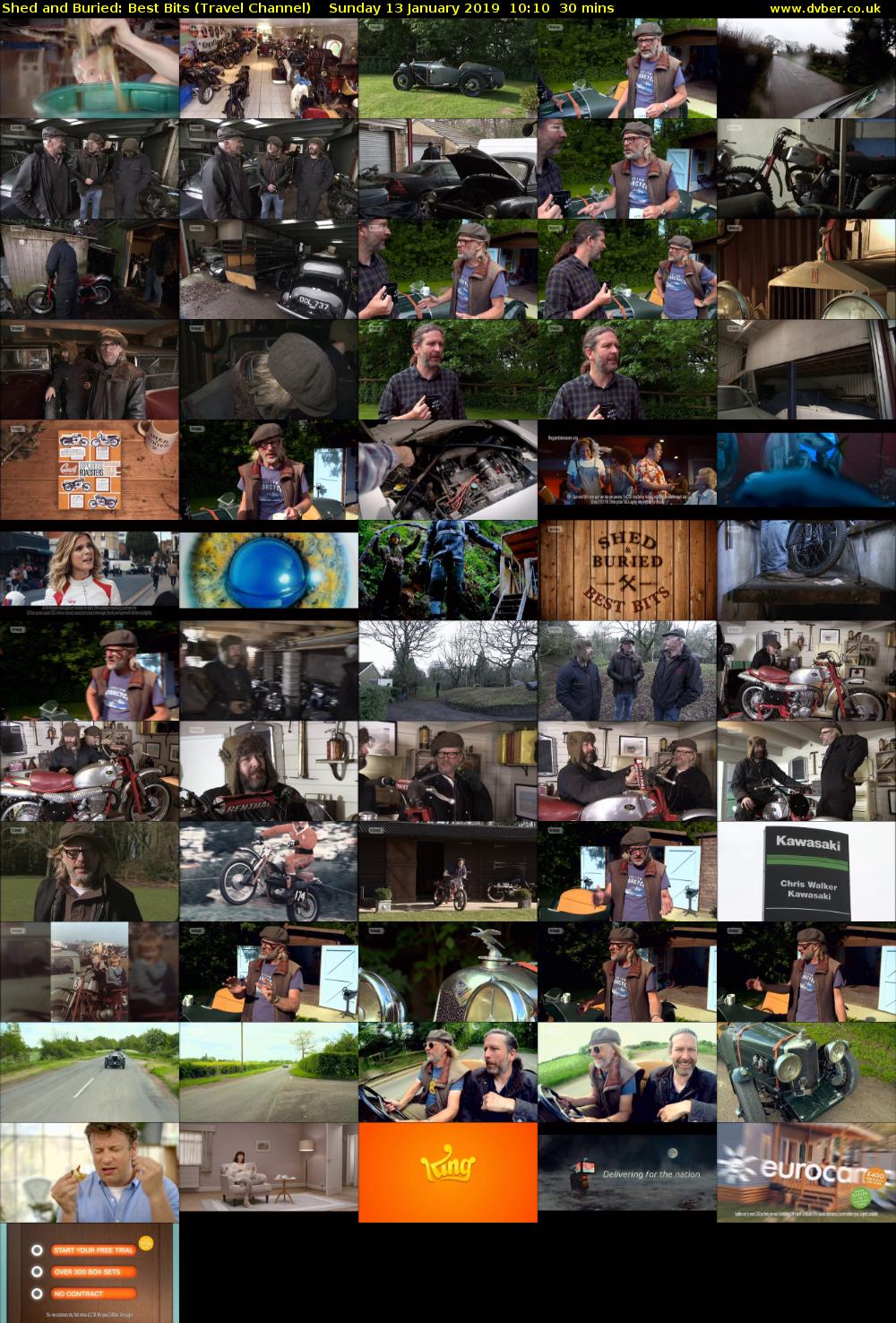 Shed and Buried: Best Bits (Travel Channel) Sunday 13 January 2019 10:10 - 10:40
