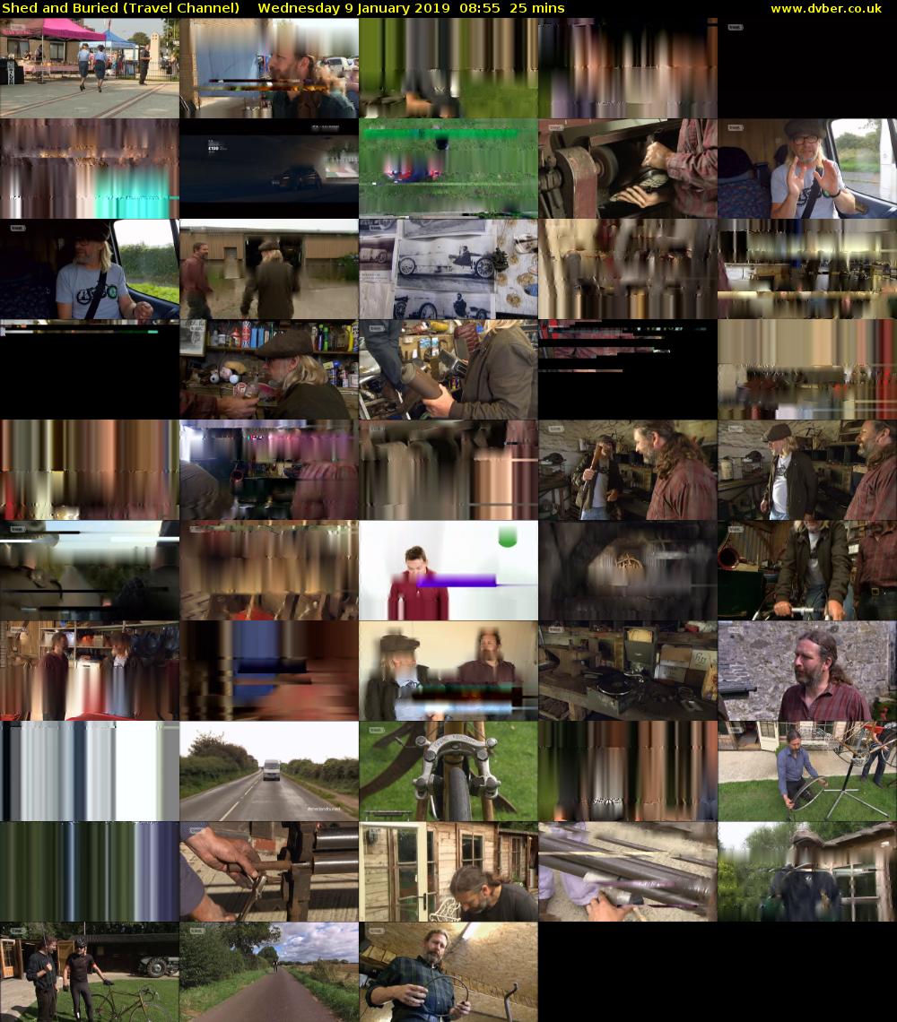 Shed and Buried (Travel Channel) Wednesday 9 January 2019 08:55 - 09:20