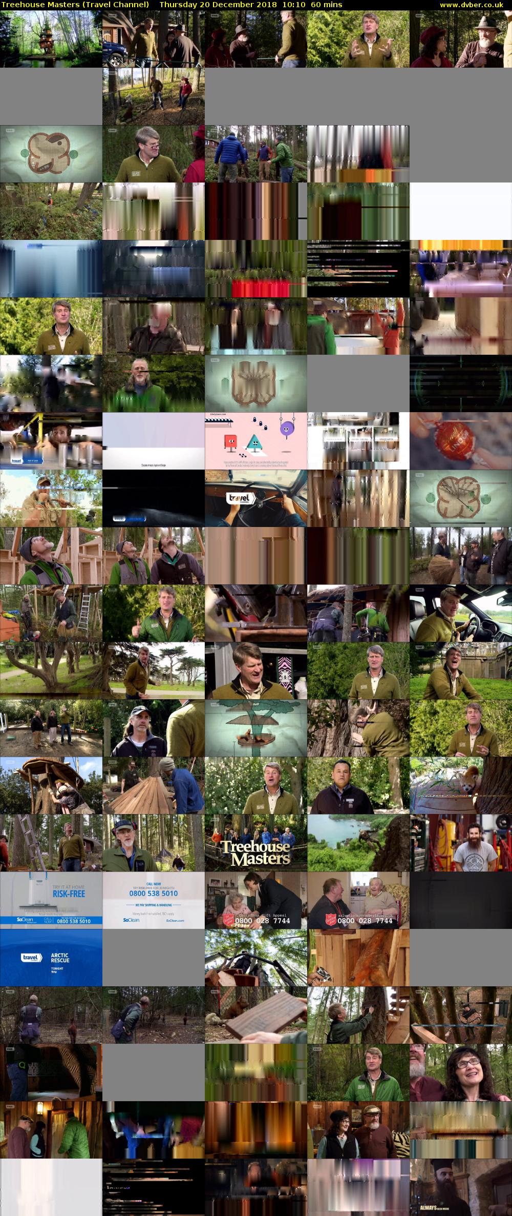 Treehouse Masters (Travel Channel) Thursday 20 December 2018 10:10 - 11:10