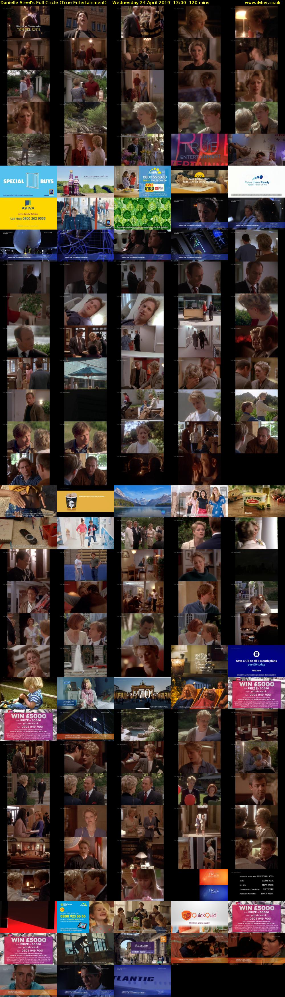 Danielle Steel's Full Circle (True Entertainment) Wednesday 24 April 2019 13:00 - 15:00