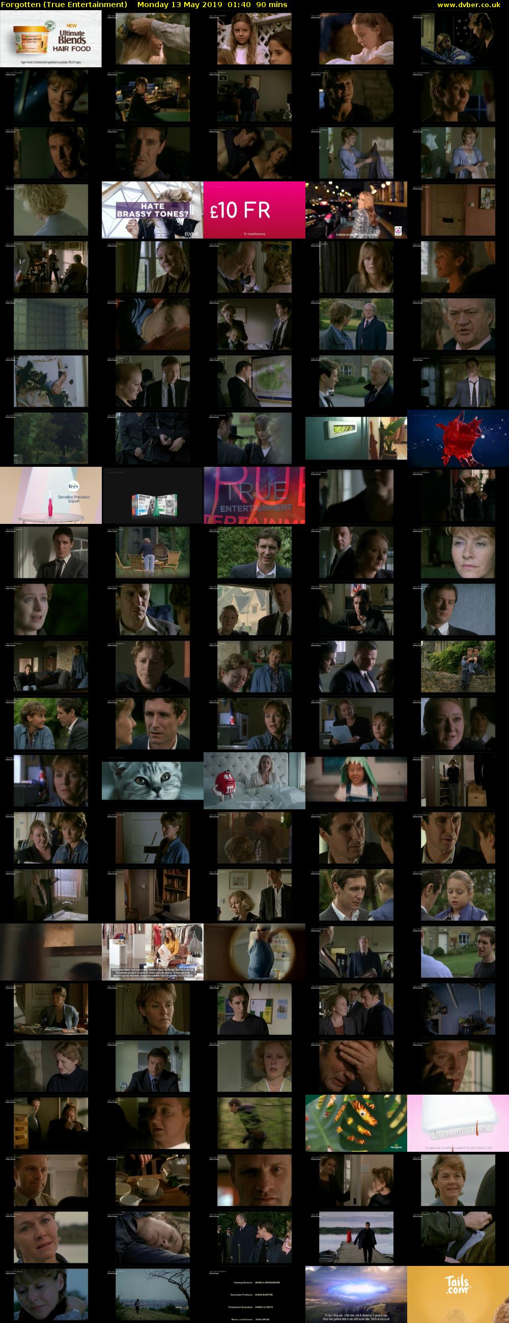 Forgotten (True Entertainment) Monday 13 May 2019 01:40 - 03:10