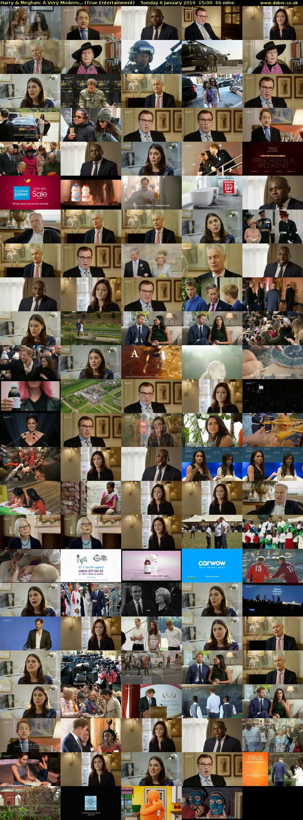 Harry & Meghan: A Very Modern... (True Entertainment) Sunday 6 January 2019 15:00 - 16:00