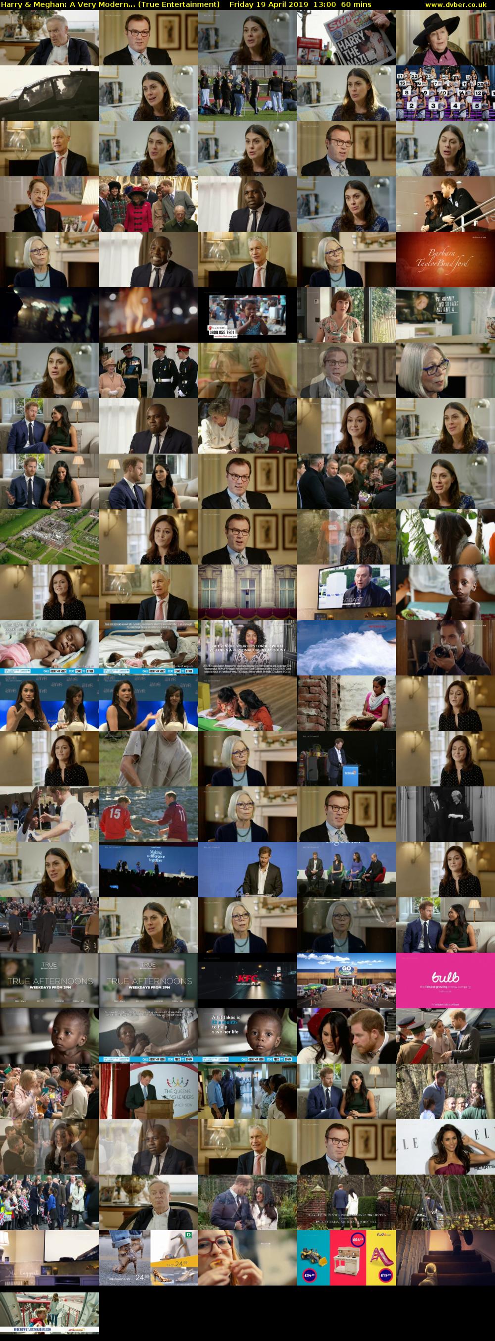 Harry & Meghan: A Very Modern... (True Entertainment) Friday 19 April 2019 13:00 - 14:00