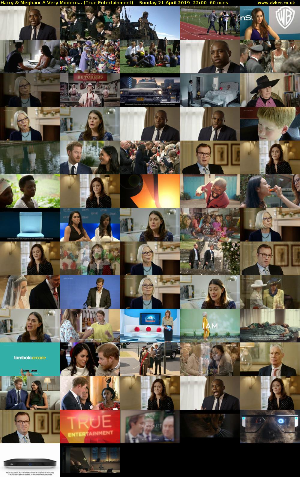 Harry & Meghan: A Very Modern... (True Entertainment) Sunday 21 April 2019 22:00 - 23:00