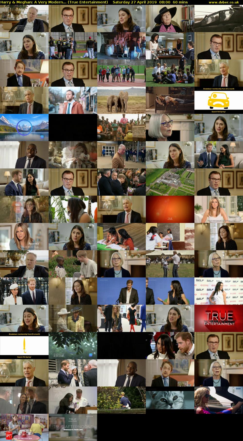 Harry & Meghan: A Very Modern... (True Entertainment) Saturday 27 April 2019 08:00 - 09:00