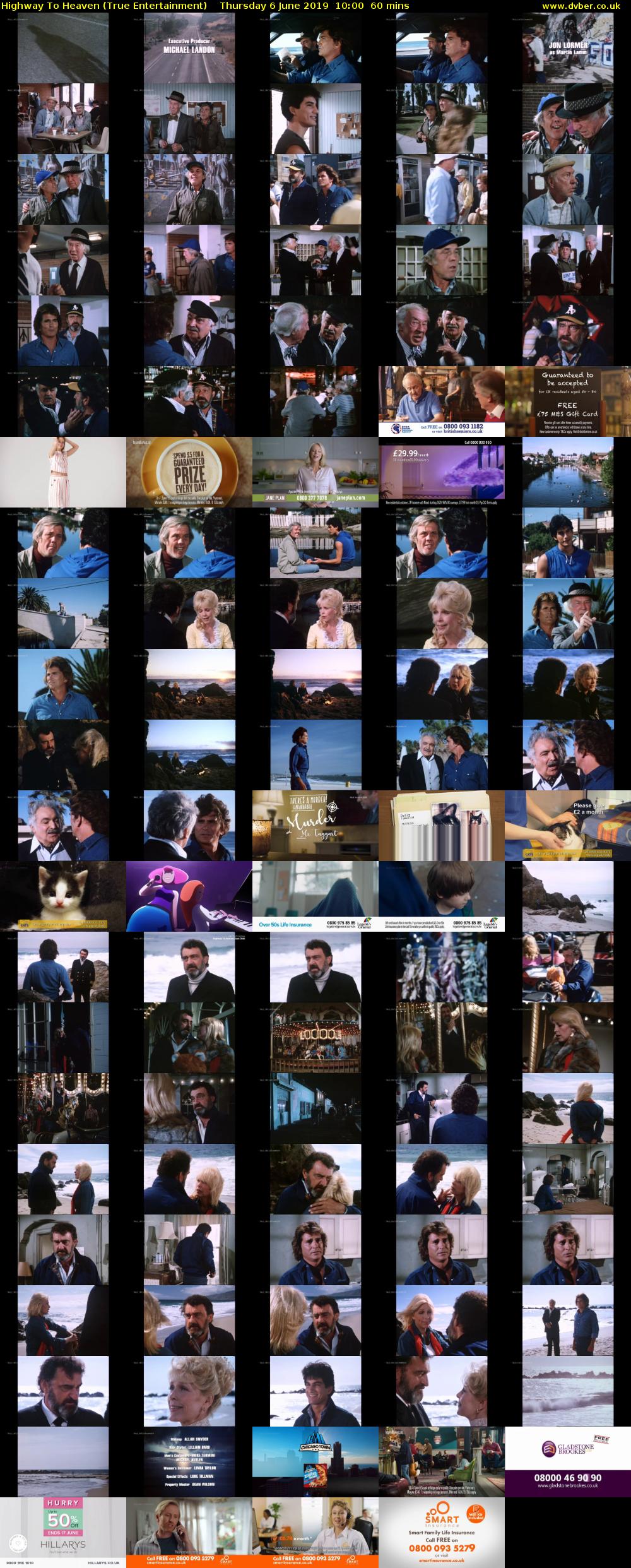 Highway To Heaven (True Entertainment) Thursday 6 June 2019 10:00 - 11:00