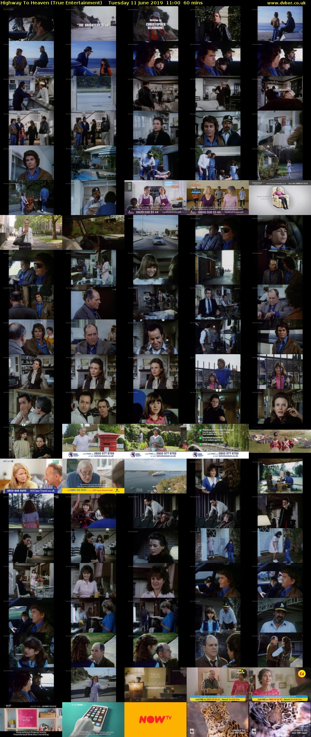 Highway To Heaven (True Entertainment) Tuesday 11 June 2019 11:00 - 12:00