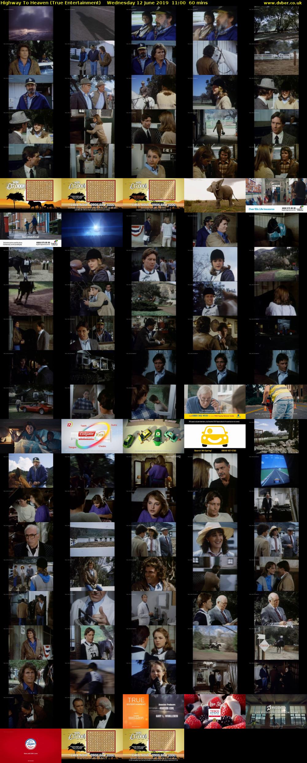 Highway To Heaven (True Entertainment) Wednesday 12 June 2019 11:00 - 12:00