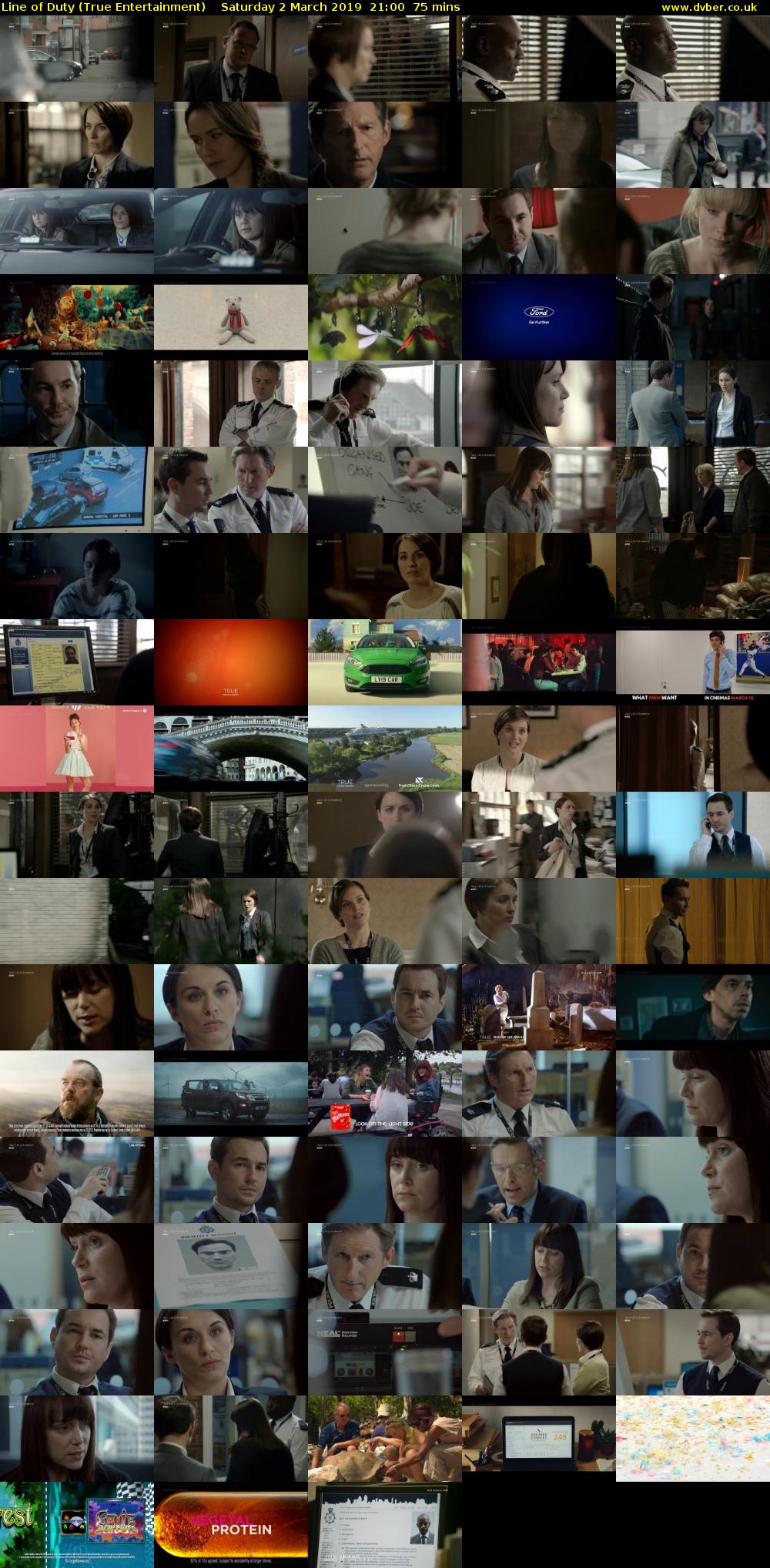 Line of Duty (True Entertainment) Saturday 2 March 2019 21:00 - 22:15