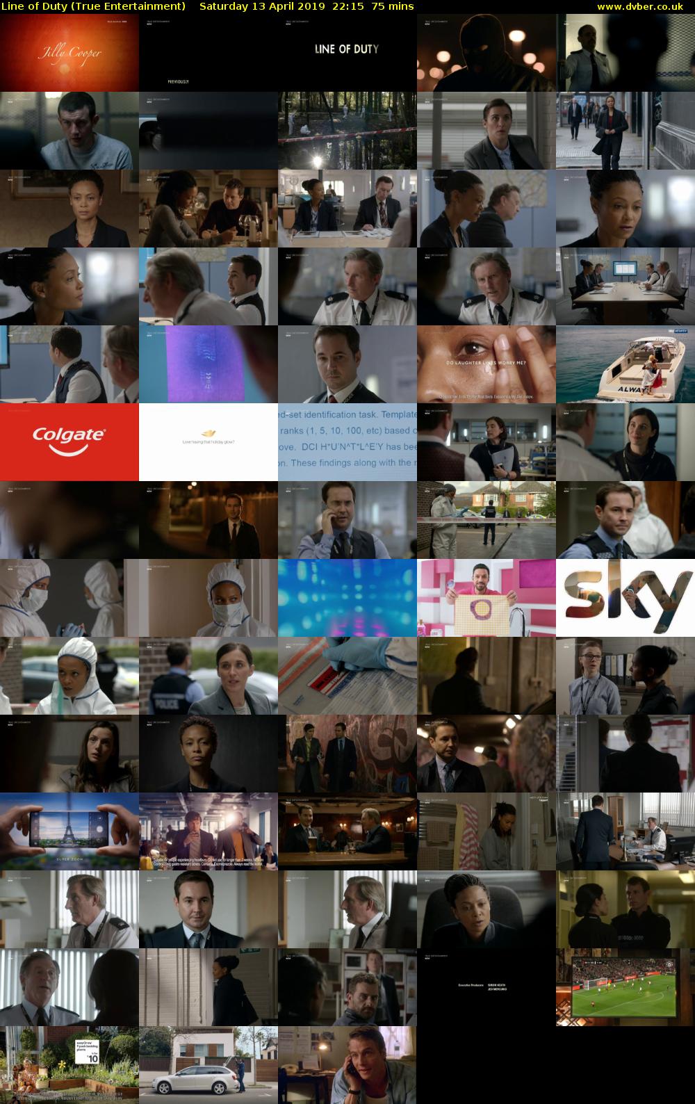 Line of Duty (True Entertainment) Saturday 13 April 2019 22:15 - 23:30