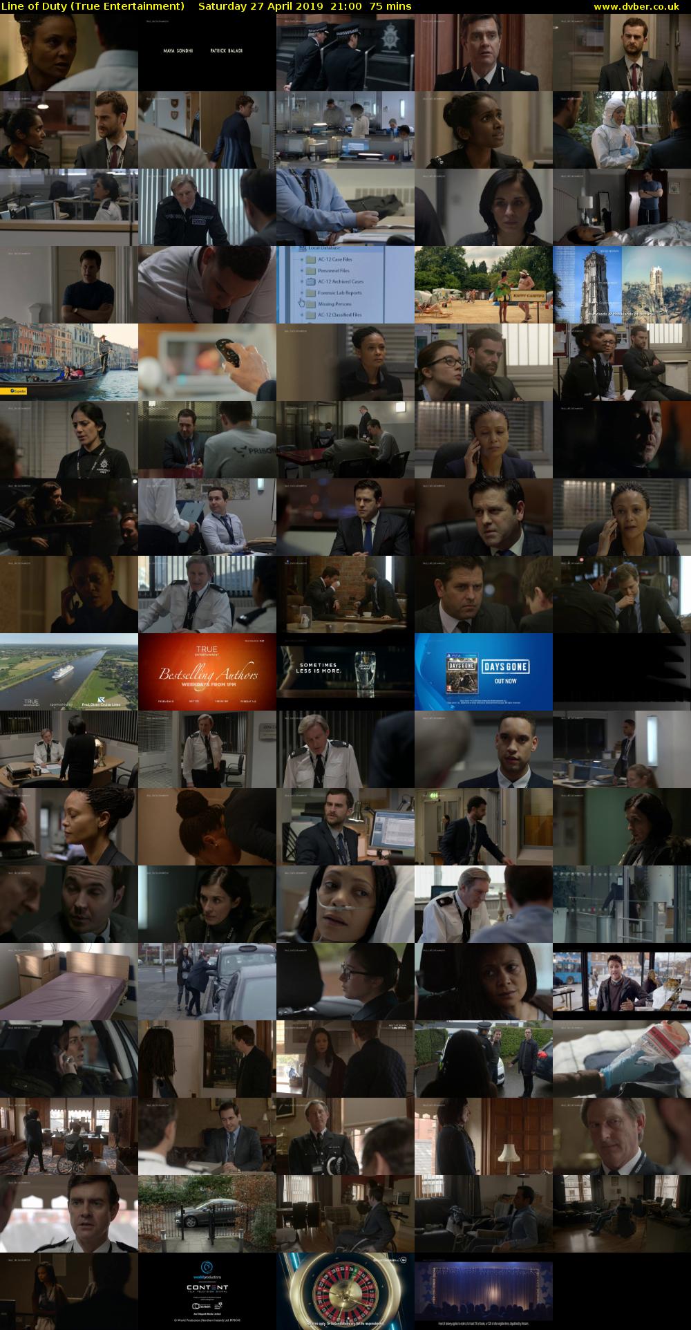 Line of Duty (True Entertainment) Saturday 27 April 2019 21:00 - 22:15