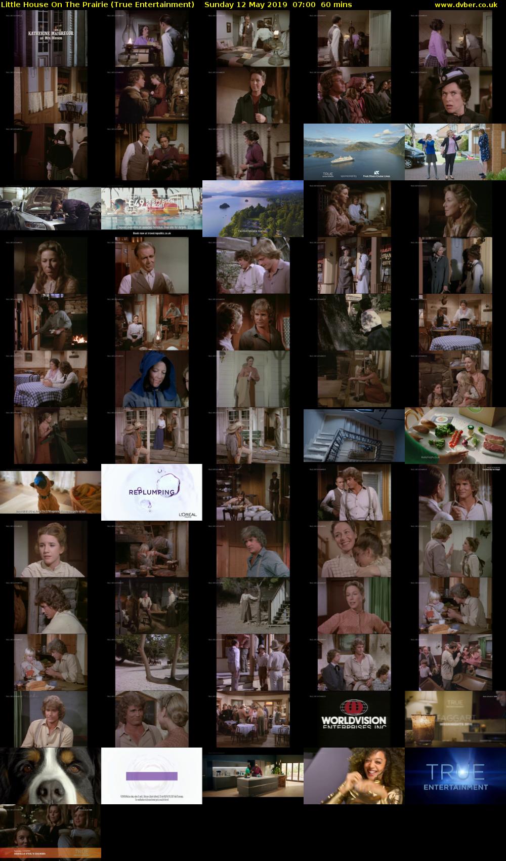 Little House On The Prairie (True Entertainment) Sunday 12 May 2019 07:00 - 08:00