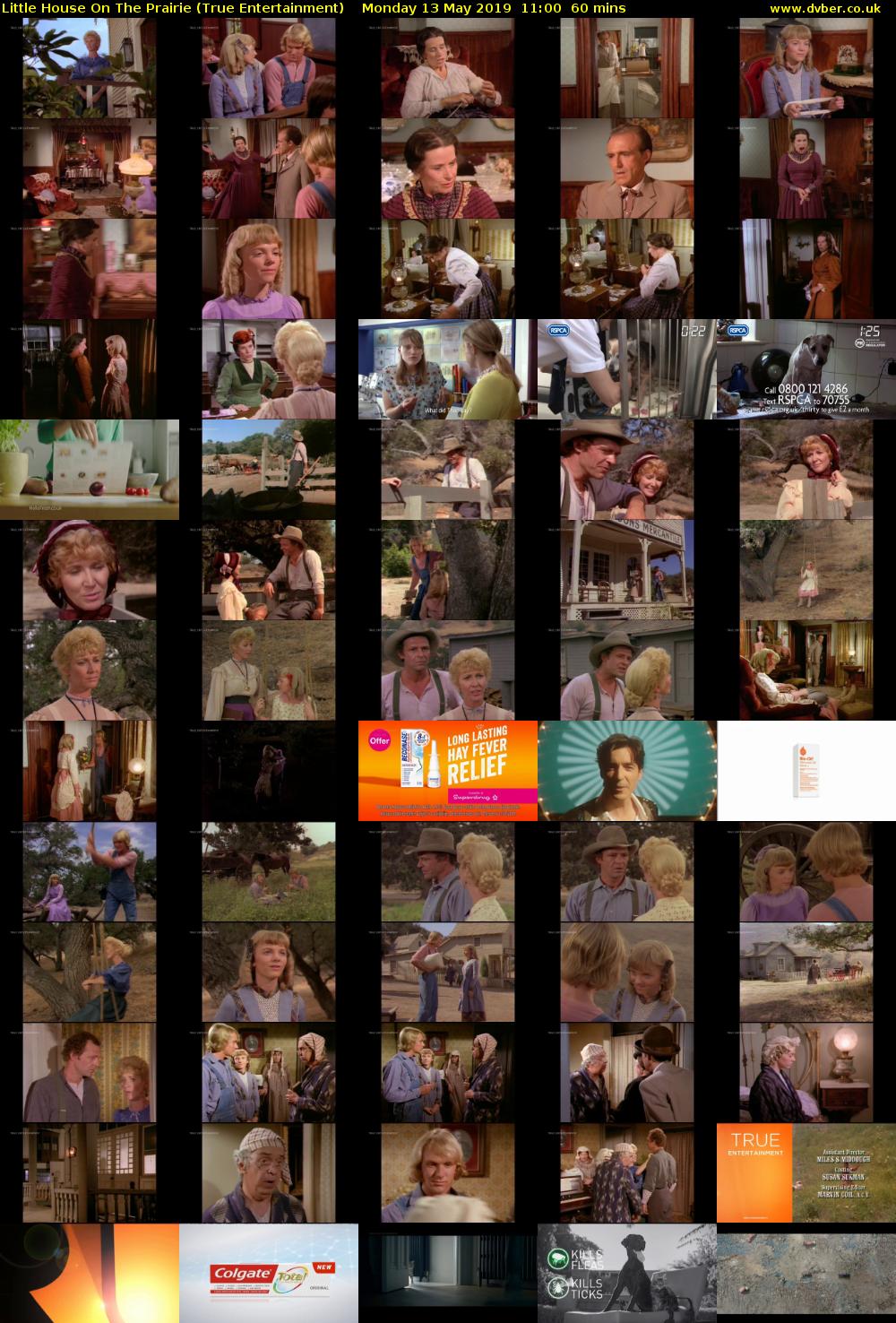 Little House On The Prairie (True Entertainment) Monday 13 May 2019 11:00 - 12:00