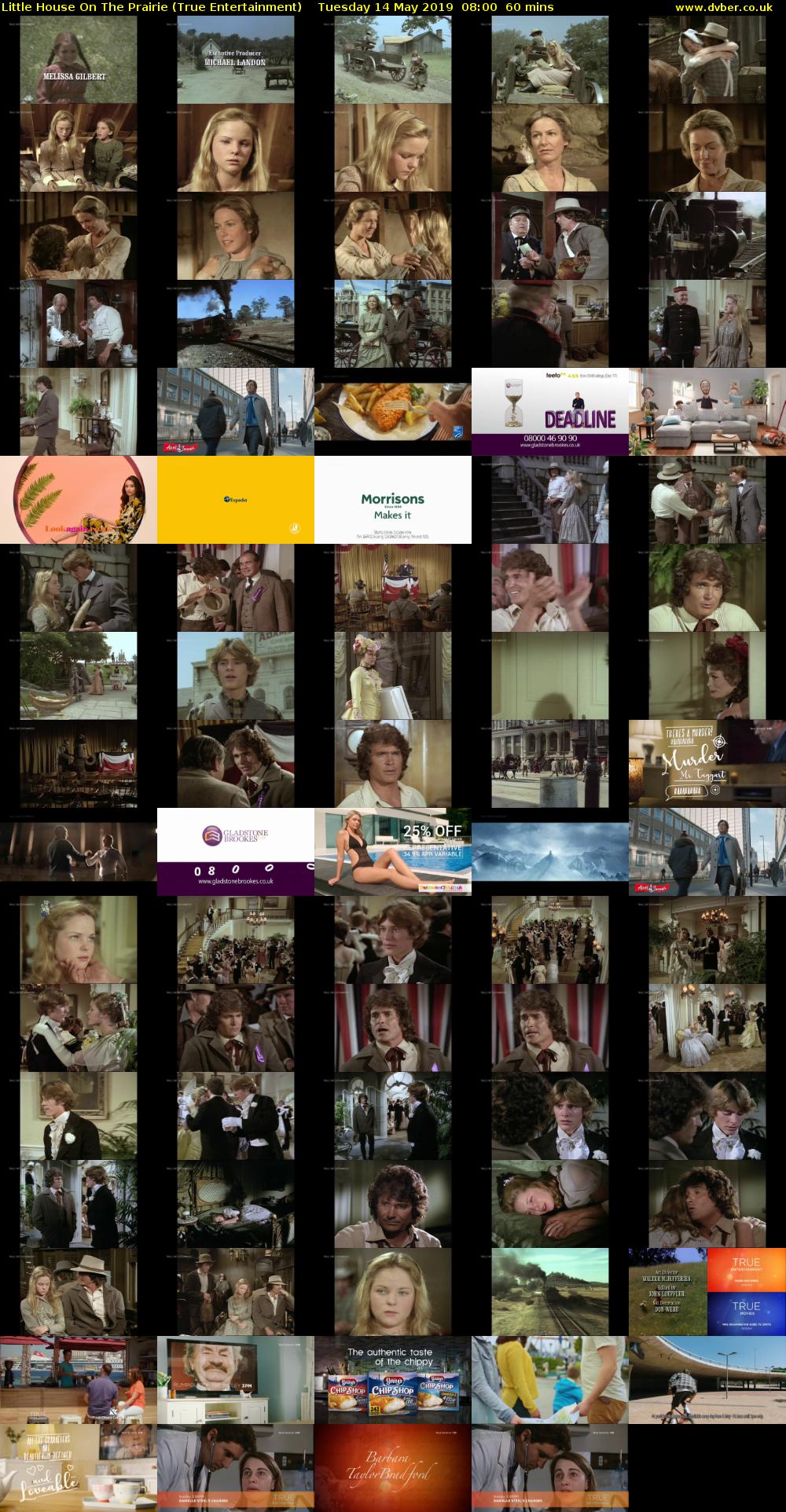 Little House On The Prairie (True Entertainment) Tuesday 14 May 2019 08:00 - 09:00