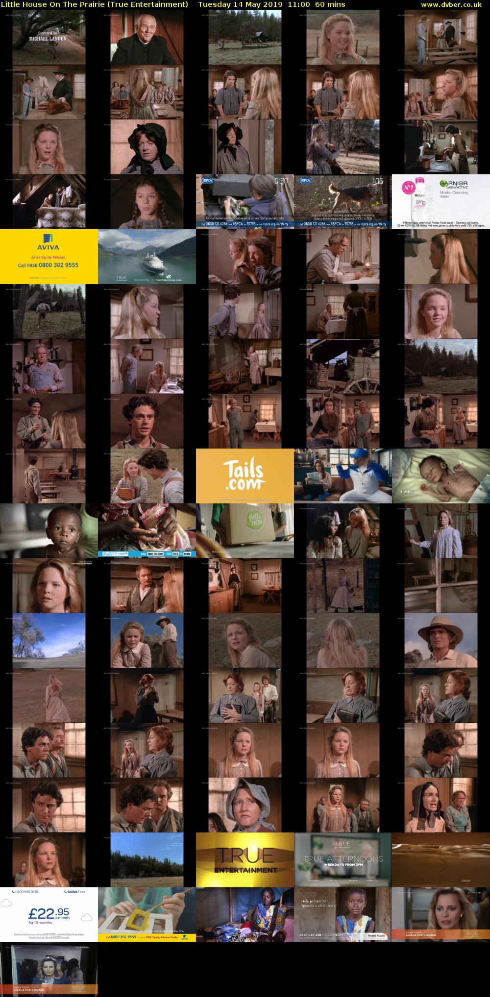 Little House On The Prairie (True Entertainment) Tuesday 14 May 2019 11:00 - 12:00