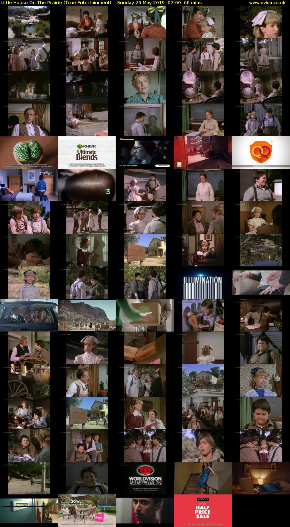 Little House On The Prairie (True Entertainment) Sunday 26 May 2019 07:00 - 08:00