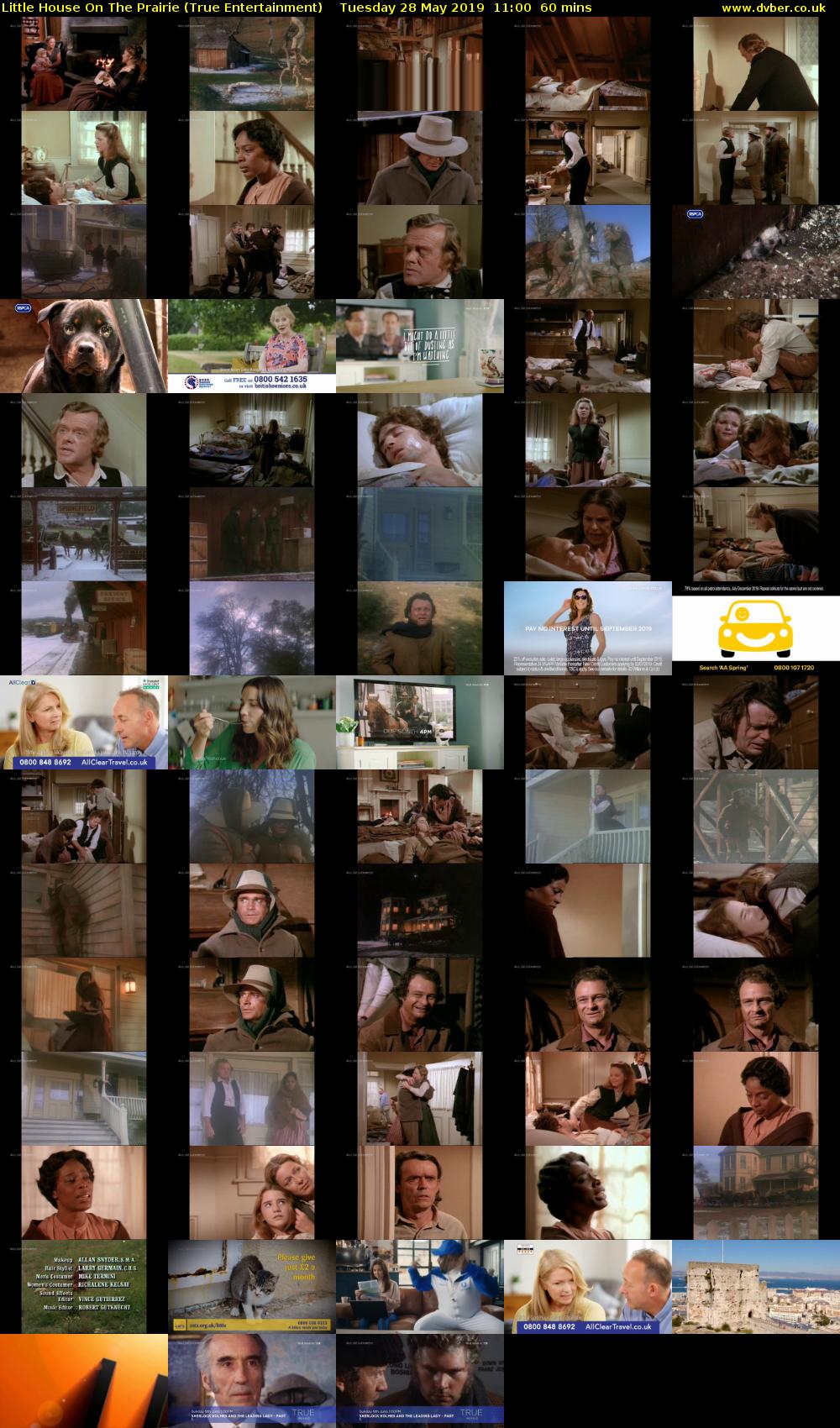 Little House On The Prairie (True Entertainment) Tuesday 28 May 2019 11:00 - 12:00