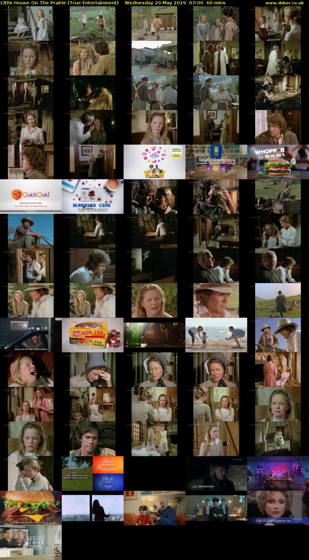 Little House On The Prairie (True Entertainment) Wednesday 29 May 2019 07:00 - 08:00