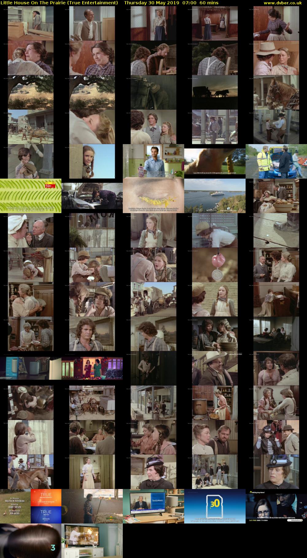 Little House On The Prairie (True Entertainment) Thursday 30 May 2019 07:00 - 08:00