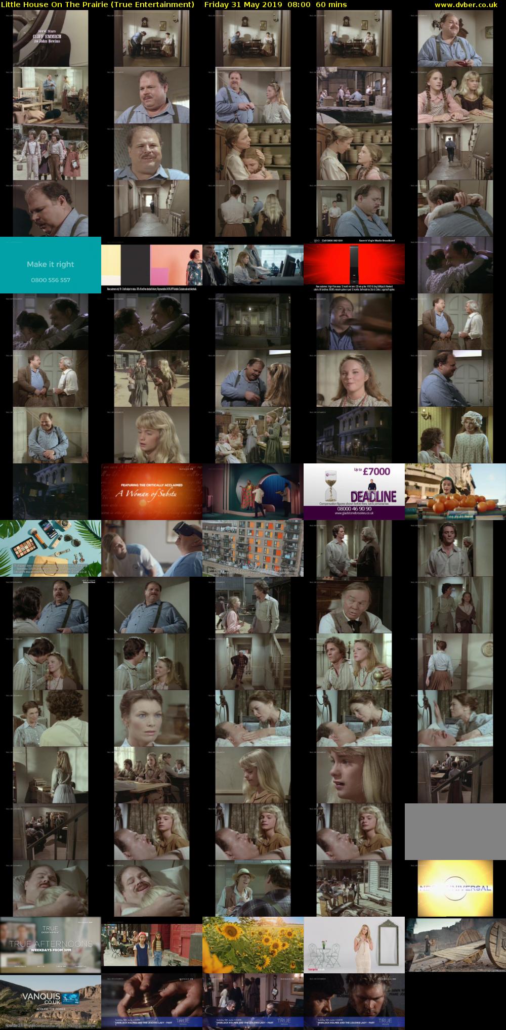 Little House On The Prairie (True Entertainment) Friday 31 May 2019 08:00 - 09:00