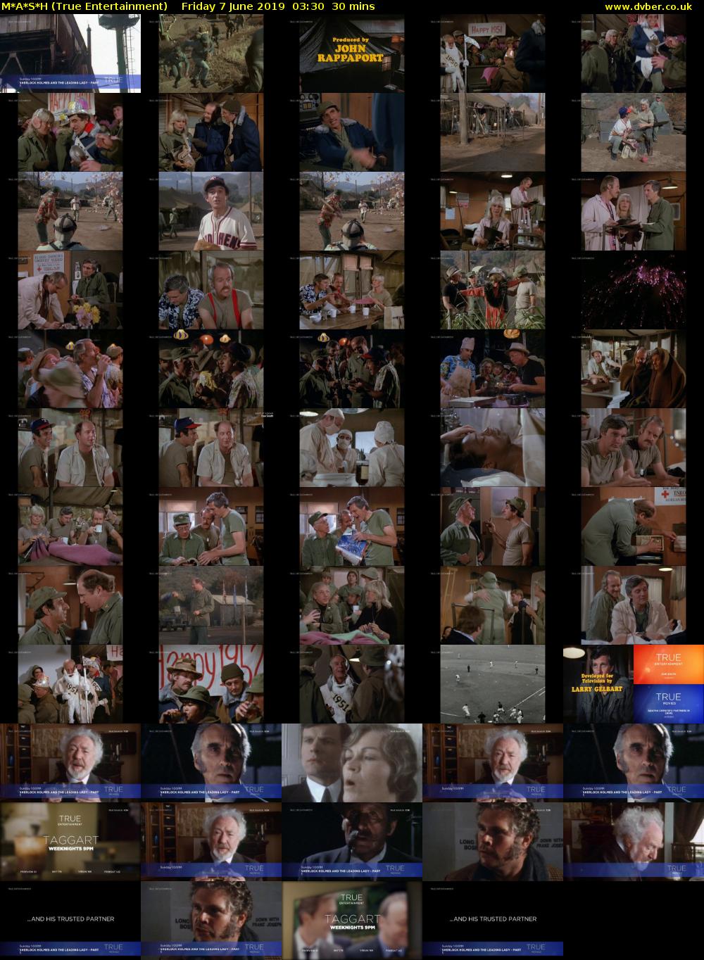 M*A*S*H (True Entertainment) Friday 7 June 2019 03:30 - 04:00
